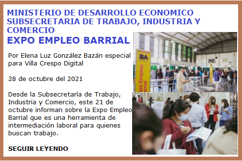 EXPO EMPLEO BARRIAL